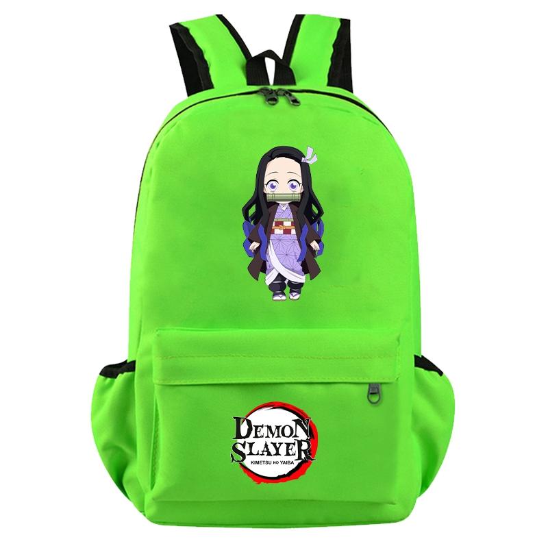 Anime Demon Slayer Backpack for Boy Girl Back To School Bag Large Capacity Backpack Bookbag for Kid Men Women Travel Bag Mochila