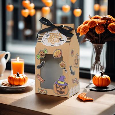 Kraftpapierbox Multifunktionale Verpackung Leckerli-Papierpackungen für Süßigkeiten Geschenkaufbewahrung