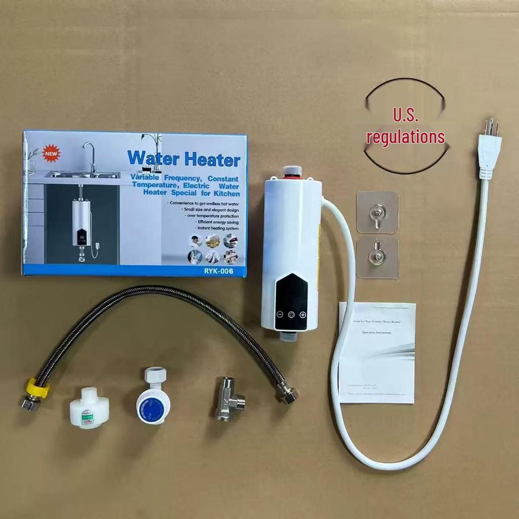 Instant Electric Water Heater for Kitchen & Bathroom – Fast Heating, Dual-use, Constant Temperature