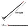 SinLoon DC Extension X Male Plug To Bare Wire Open End Power Replacement Repair Suitable for LED CCTV Surveillance 2 1M Cable, 90-degree DC, 5.5mm