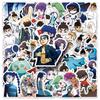 50 Assassin Wu Liuqi Cartoon Stickers: Chinese Animation Decor for Laptops & Tablets