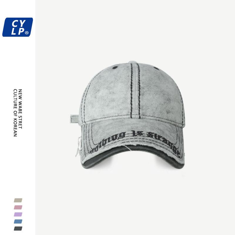 

Tiedyed Spring Vintage Baseball Cap With Adjustable Fit And Embroidery Unique чёрный