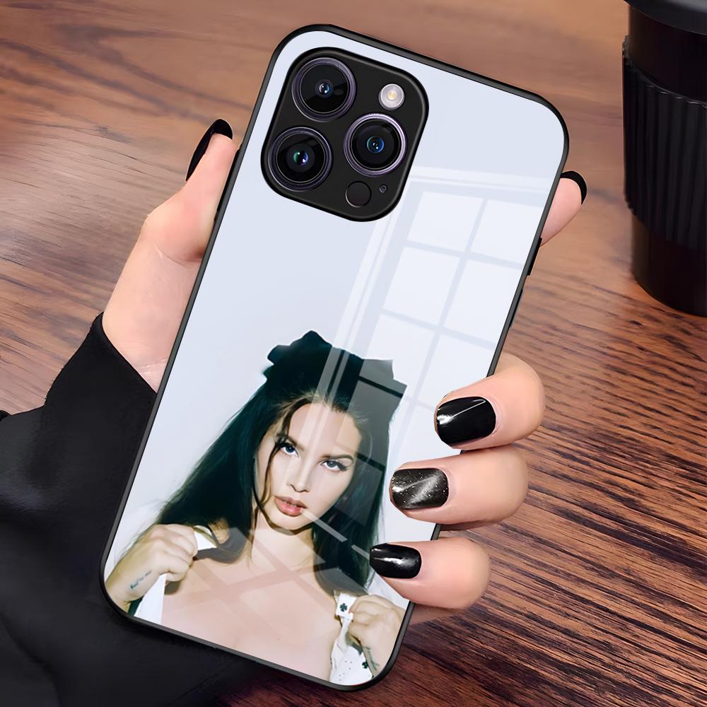 Lana Del Rey Popular Singer Phone Case For IPhone 17 Pro Max 15 Pro 16 14 Plus 12 13 Mini 11 Pro Shockproof Glass Cover