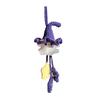 Halloween Pendant 3D Soft Plush Ghost Crochet Kit Festive Holiday Pendant Decoration Whimsical Halloween Accessories