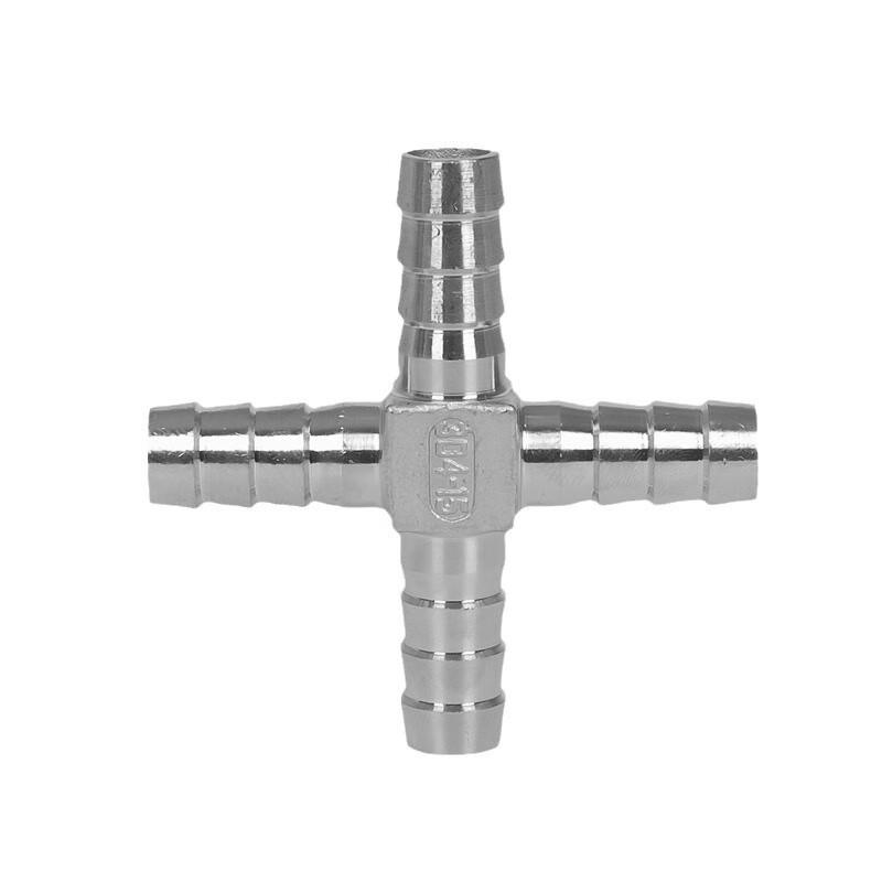 Brangdy Stainless Steel Cross Quick-Connect Hose Barb Fitting