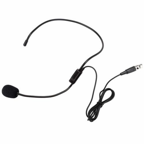 Mini XLR 3-pin TA3F Plug Headwear Microphone Headset Microphone, Comfortable To Wear, High Sound Quality Fidelity, Heart-shaped Directional Electrode