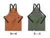 Waterproof Oil-Proof Custom Logo Apron for Baristas, Cafes, and Craftsmen