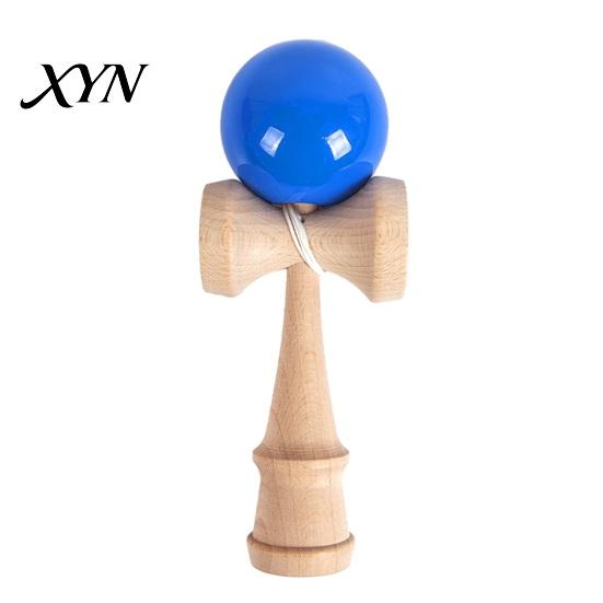 Educational Sports Equipment Solid Wood Kendama Ball Catch Toy, Professional Balance Durable Grip Classic Skill Kids Wooden Toy Game, Hand Eye