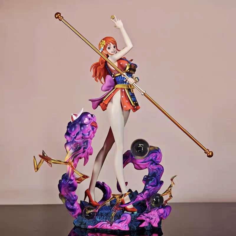

One Piece Oni Island Samurai Nami Anime Figure Action Figurine Pvc Statue Model Room Collection Decoration Toys Christmas Gift