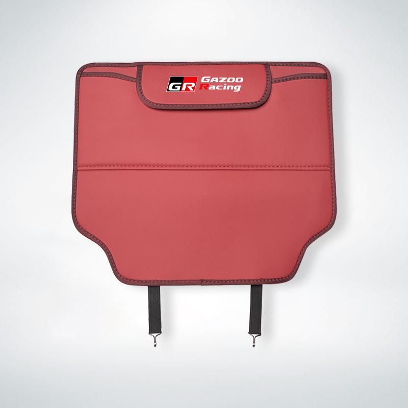 Para Toyota 2026 Tapacubos Calientes Funda Antipatadas Trasera de Asiento de Coche Almohadilla Protectora de Cuero Para Toyota Corolla Camry Dragón Asiático Supra Hi