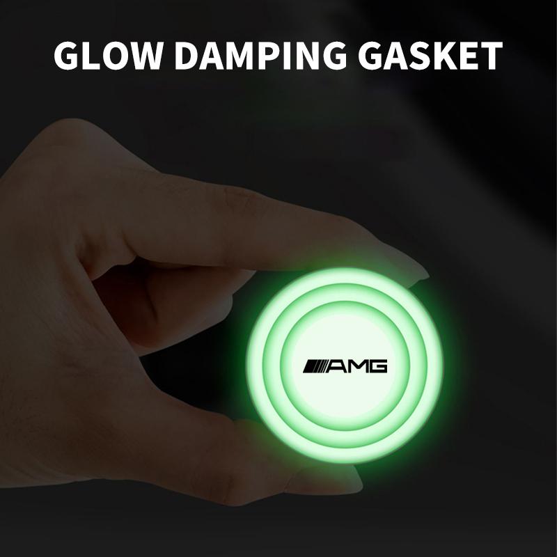 Car Door Shock Absorber Buffer Protective Stickers Soundproof Rubber Pads Accessories for Mercedes Benz AMG C E S A GLE Clase