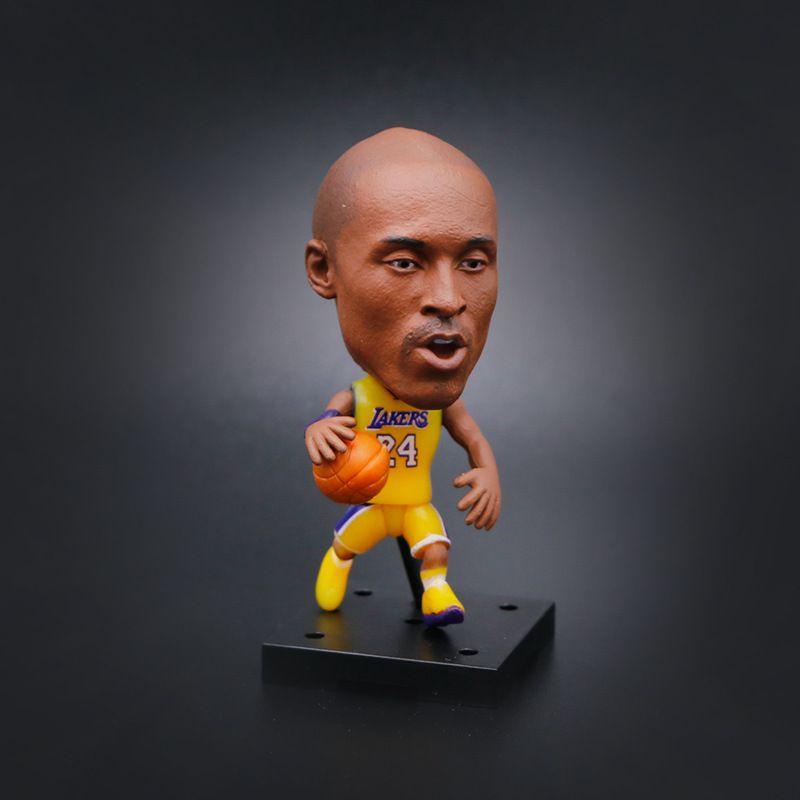Nba Kobe James Curry Figures Toys Handmade Pvc Creative Home Decoration