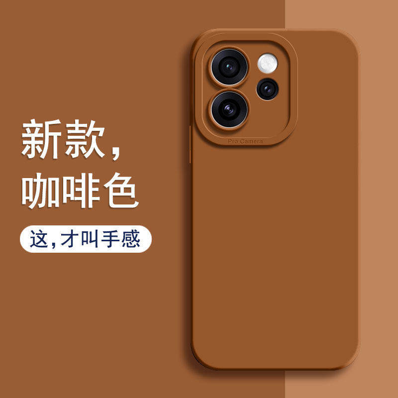 Applicable To oppoReno15 Mobile Phone Case Silicone New Reno15po Lens All-inclusive Anti-drop Advanced Protective Case