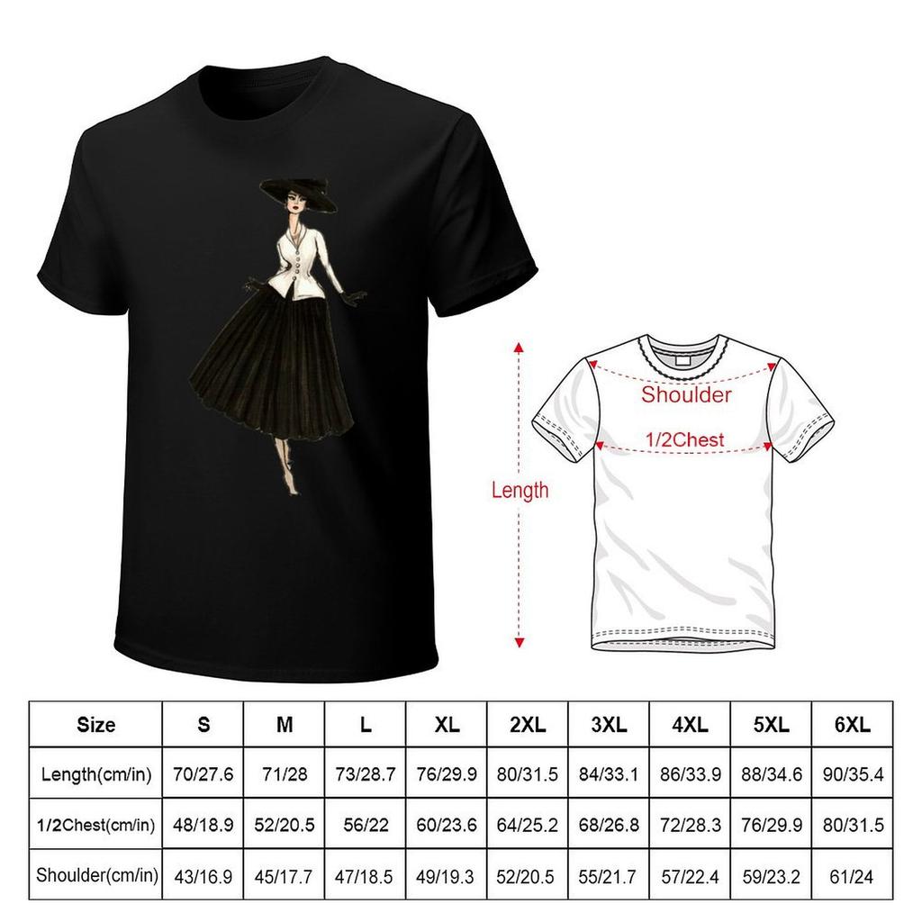 Vintage Paris Bar Suit New Look Fashion Illustration TShirt vintage t shirts oversized graphic tee plain white t shirts men