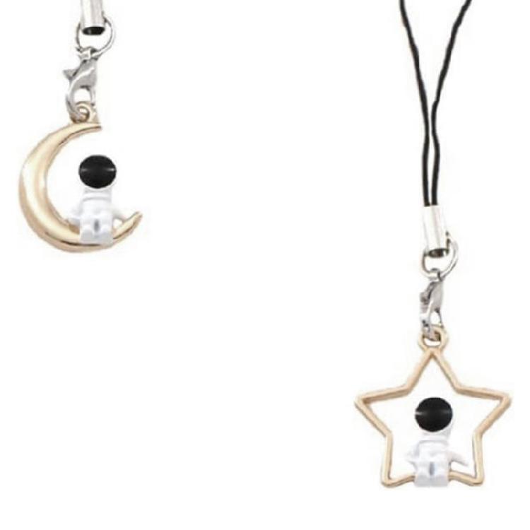 Astronaut Phone Charm Strap Handbags Charm Pendants Fruit Phone Lanyard Strap