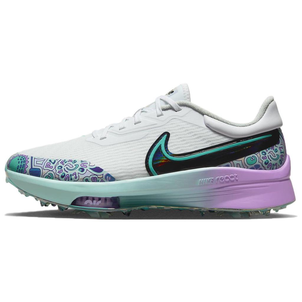 Nike Air Zoom Infinity Tour NEXT% NRG Wide Live To Play, Unisex tenisky Play To Live Bílé Clear-Jade Jade-Ice FD5424-100