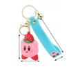 Adorable Kirby Keychain Cute Car Key Accessory For Couples And Bag Decoration