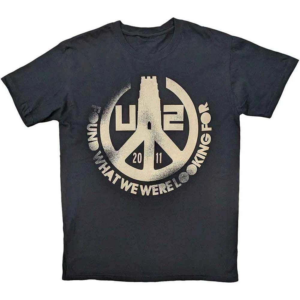 U2 Found What We Were Looking For 2011 T-Shirt Black New S