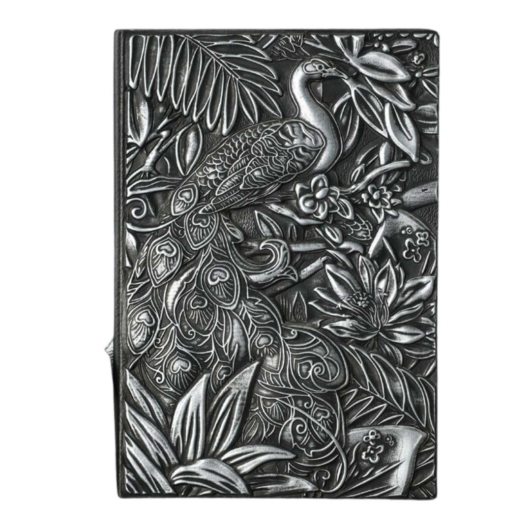 

of Magic Note 3D Embossed Leather Vintage Note Peacock Note Amulet Note x Peacock Search [Magic Sedona] (Peacock) (Silver) 21.5cm 14.5cm (A5 Size)