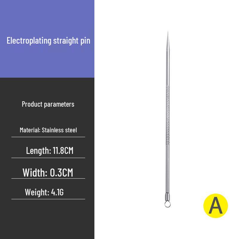 Pimple & Blackhead Extraction Tool Set – Acne Needle & Scraper for Beauty Salon