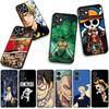 Cover for Apple iPhone 16 15 14 Plus 13 12 Mini 17 Pro Max + ProMax 16E Air Phone Case Sanji Luffy One Roronoa Zoro Piece