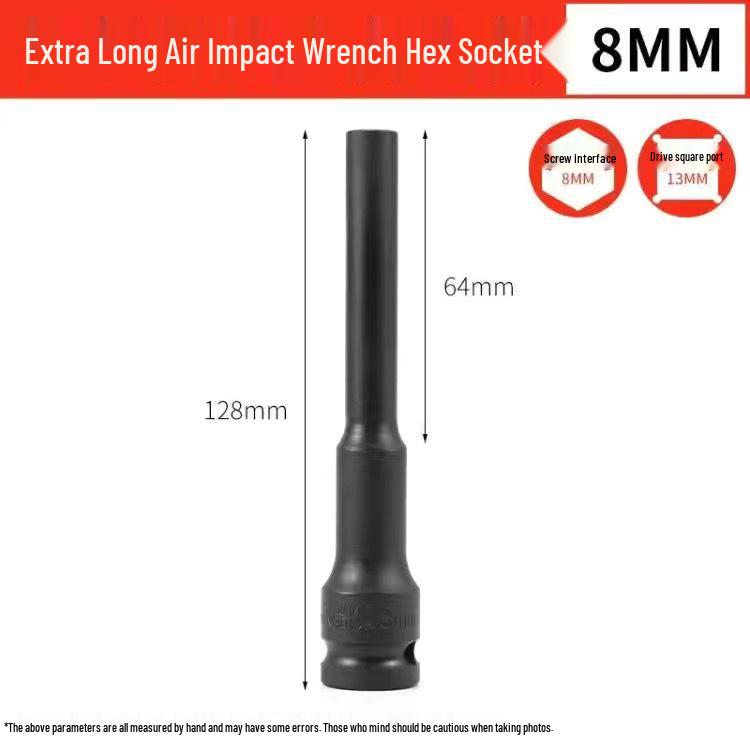 1/2 Hex Thin Wall Extended Electric Wrench Socket