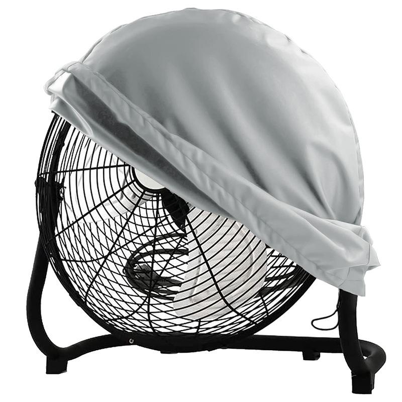 Universal Foldable Fan Cover for Electric Fans Half Circle Design Dustproof Uv Resistant Cover for Indoor and Outdoor Use