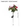Warm Solar Azalea LED Lights Outdoor Garden Lawn Patio Decorative Pathway Lamp