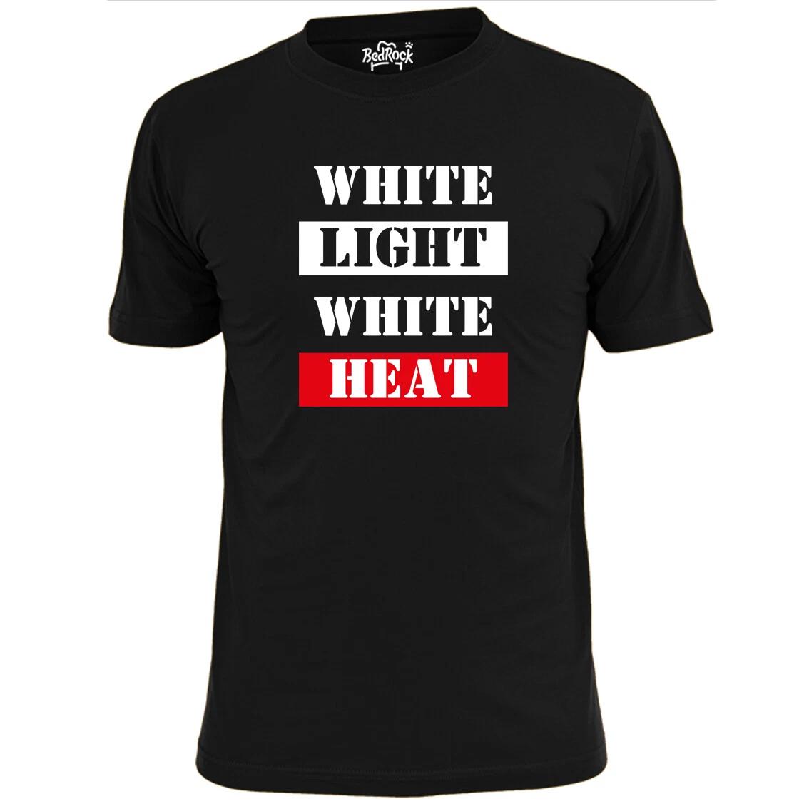 Mens White Light White Heat Velvet Underground Inspired Rock T shirt Reed S