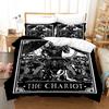 Wonderful Medusa In Myth 3D Duvet Cover Set Greek Mythology Figurine Medusa Themed Bedding Sets Full/Queen Size Comforter Cover