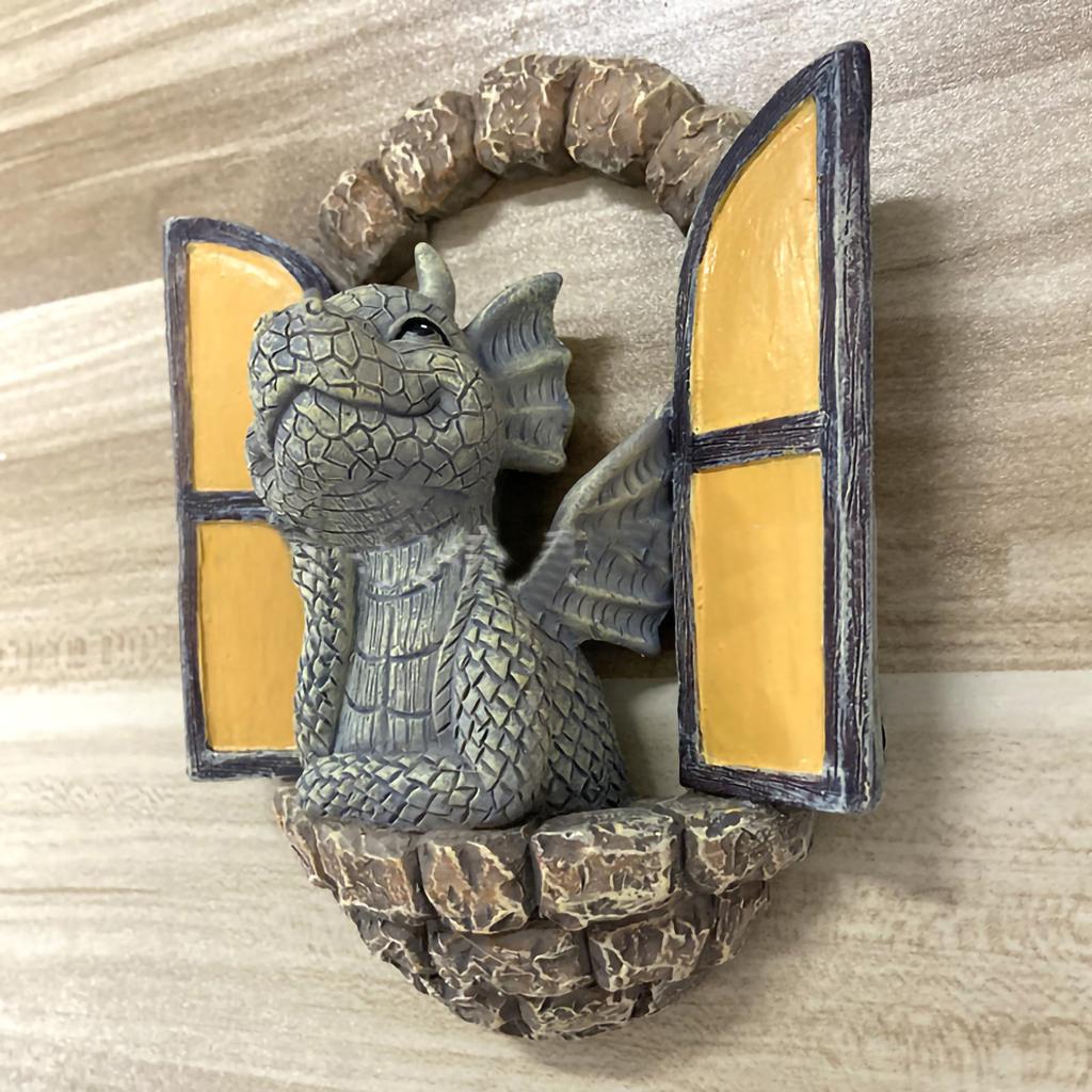 Figurine Dinozauri Material Rășină Stil Vivid Drăguț Compact Atractiv Statuetă Artă Decorativă Dinozaur pentru Decorațiuni W110