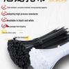 Self-Locking Nylon Cable Ties 4x200 - Plastic Buckle Zip Ties In White & Black