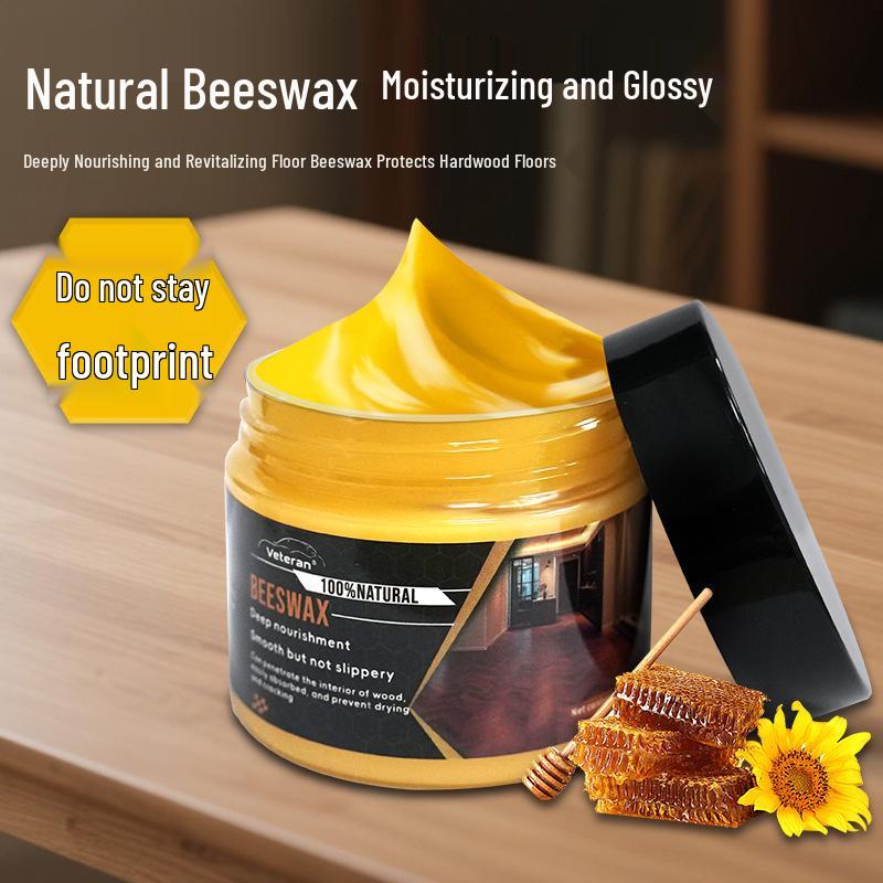 Top-Selling Natural Beeswax Furniture Polish - Waterproof, Protective, and Brightening for Wood Floors