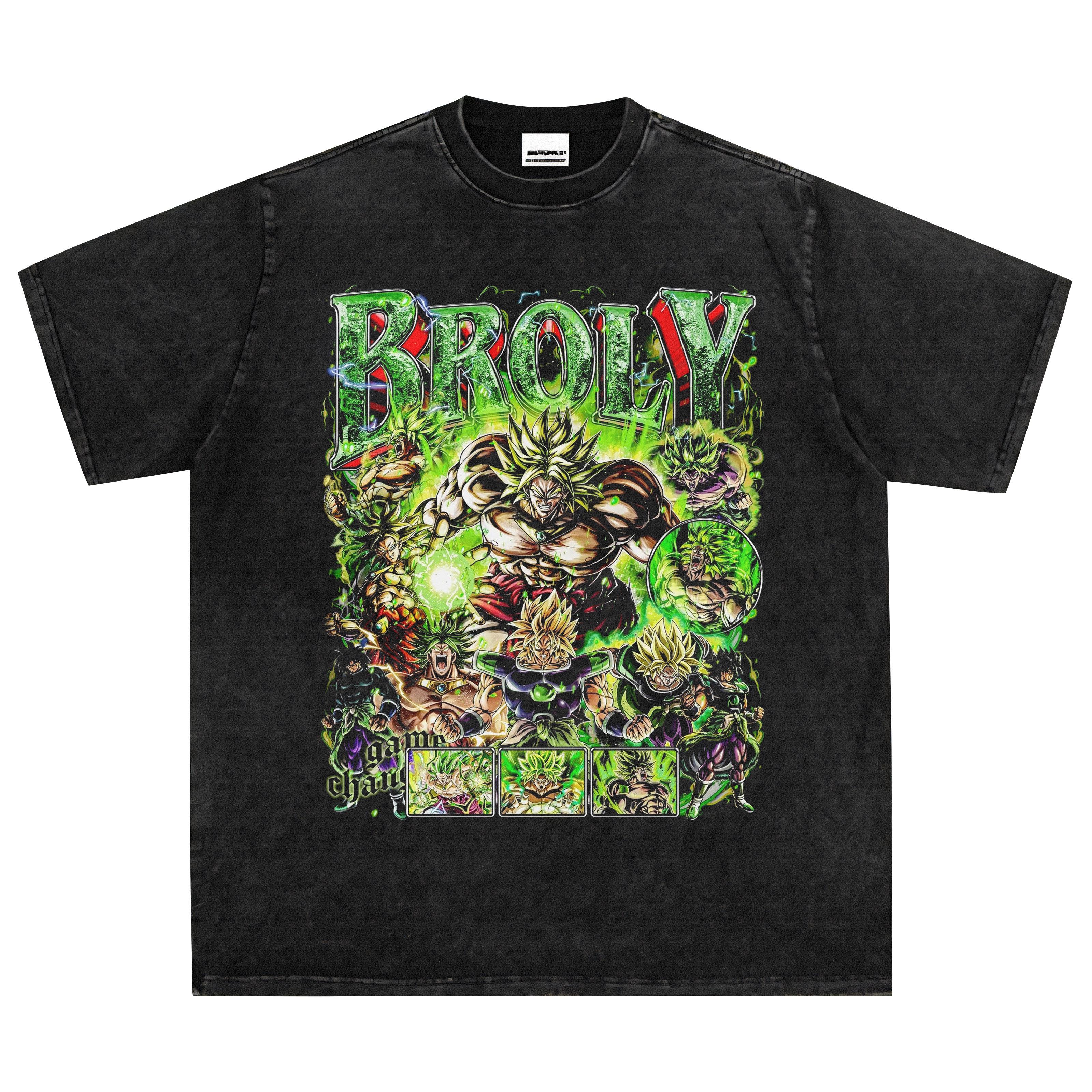 

Dragon Ball Printed Short Sleeve TShirt Casual Summer Wear Mens Street Clothing Mens TShirt Washed and Old Comfortable Pop 3XL