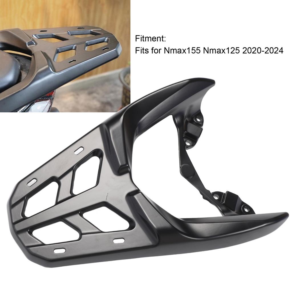 Rear Luggage Rack for Nmax155 Nmax125 Strong Support Tail Storage Cargo Carrier Bracket Aluminium Alloy Rear Cargo Carrier