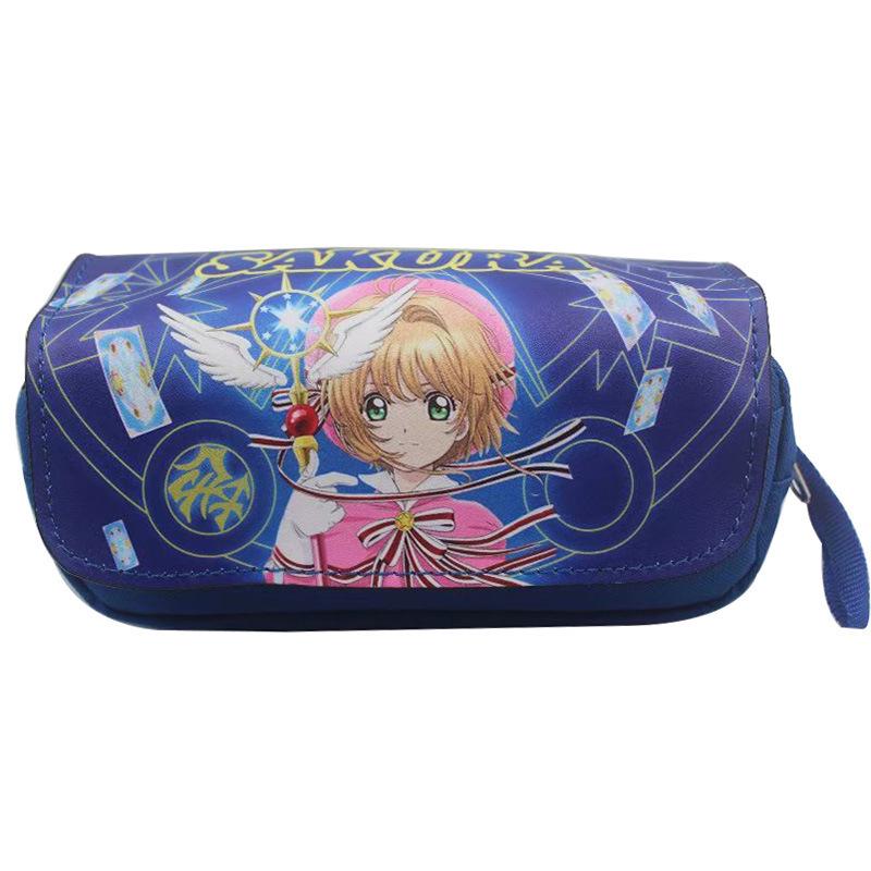 Large Capacity Double Zipper Unicorn Pencil Case for Stationery