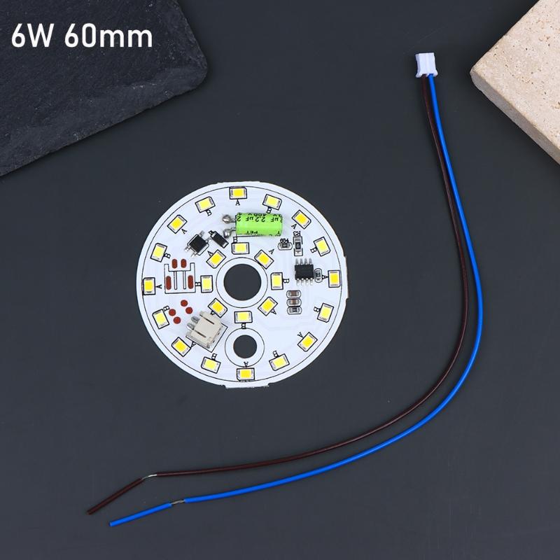 Led Bulb Lamp Chip 3W 5W 6W 7W 12W 220V No Need Driver Diy Tricolor Light Changing For Led Downlight Spotlight Lamp Beads