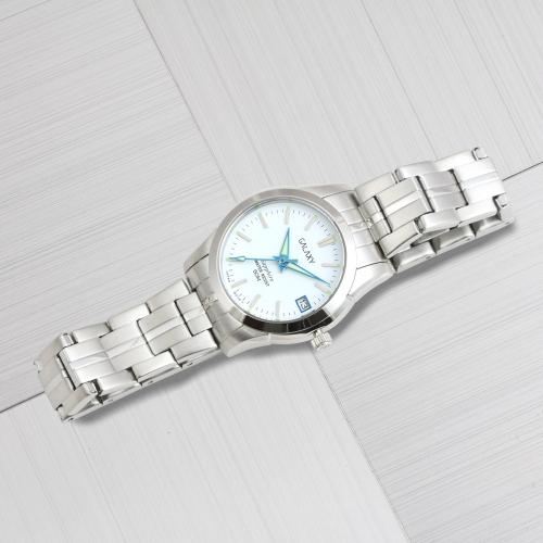 [Galaxy] Galaxy 5 ATM Women's Metal Wristwatch QA9012FA
