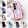 For Tecno CN5 Case For Tecno Camon 50 4G Cover Fashion Butterfly Cute Cat Cool Painted Soft Phone Casing For Techno Camon50 4G