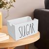 Sugar Packet Holder Wood Tea Bag Storage Box Coffee Capsule Sorting Holder for Restaurant Hotel Countertop Coffee Bar Organizer