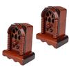 1/12 Doll House Furniture Wood Miniature Radio Figurine For Miniature Enthusiasts And Scene Display Photography Props