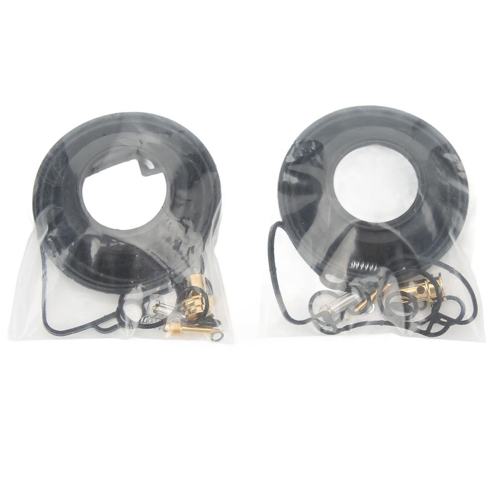 2 Set Carburetor Repair Kit Motorcycle Carb Rebuild Set Replacement for Suzuki GS500E 1994‑2000
