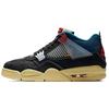 Кросівки унісекс Union LA x Air 4 Retro Off Noir Black Brigade-Blue Dark-Smoke-Grey DC9533-001