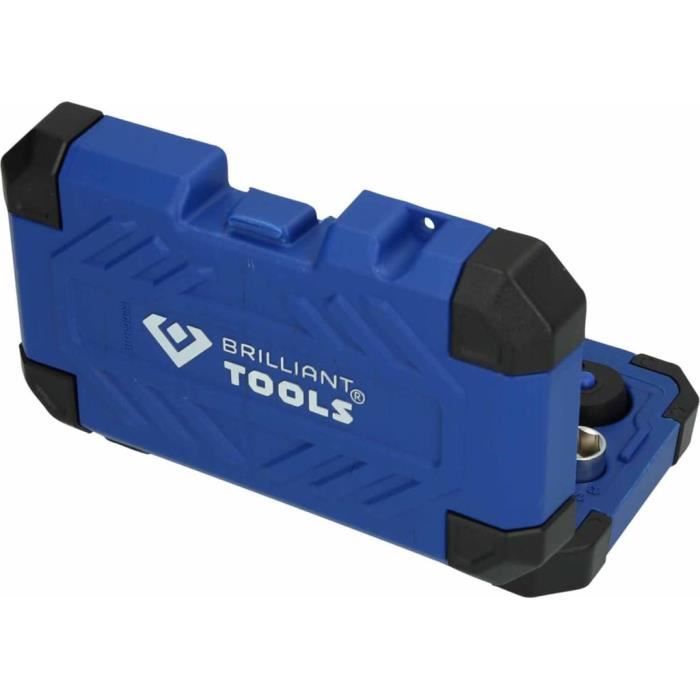 Coffret de douilles et cliquets 1/4'' - Brilliant Tools BT020023 - Malette outils
