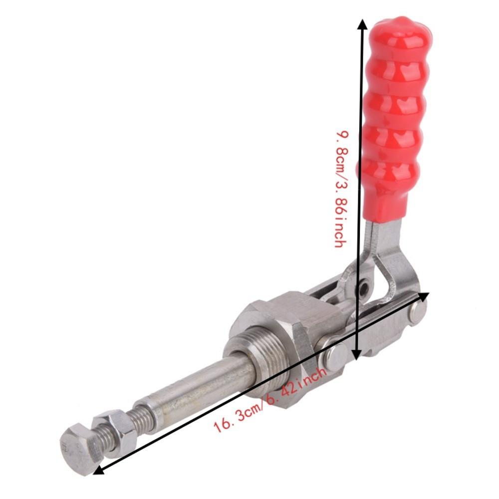 136KG Holding Capacity Quick Toggle Clamp Stainless Steel Welding Fixture Clamp  For Welding