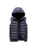 Men's Winter Thick Down Cotton Sports Vest Sleeveless Jacket 2025