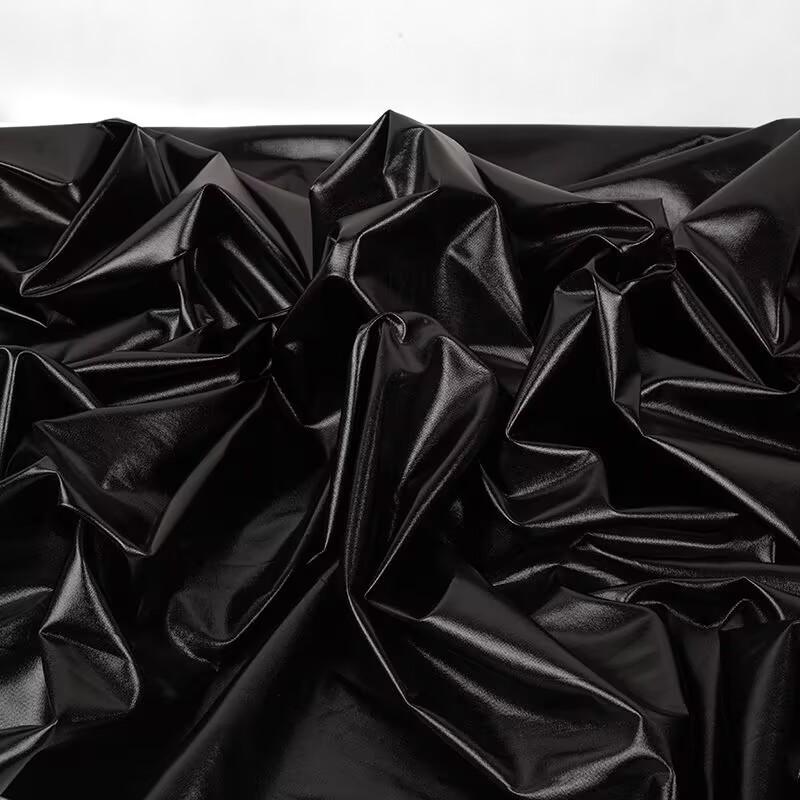 150x50cm/Stück Spandex glänzender Stoff Heißprägestoff Hochzeitsdekoration Bühnenauftritt Kleiderstoff DIY-Material