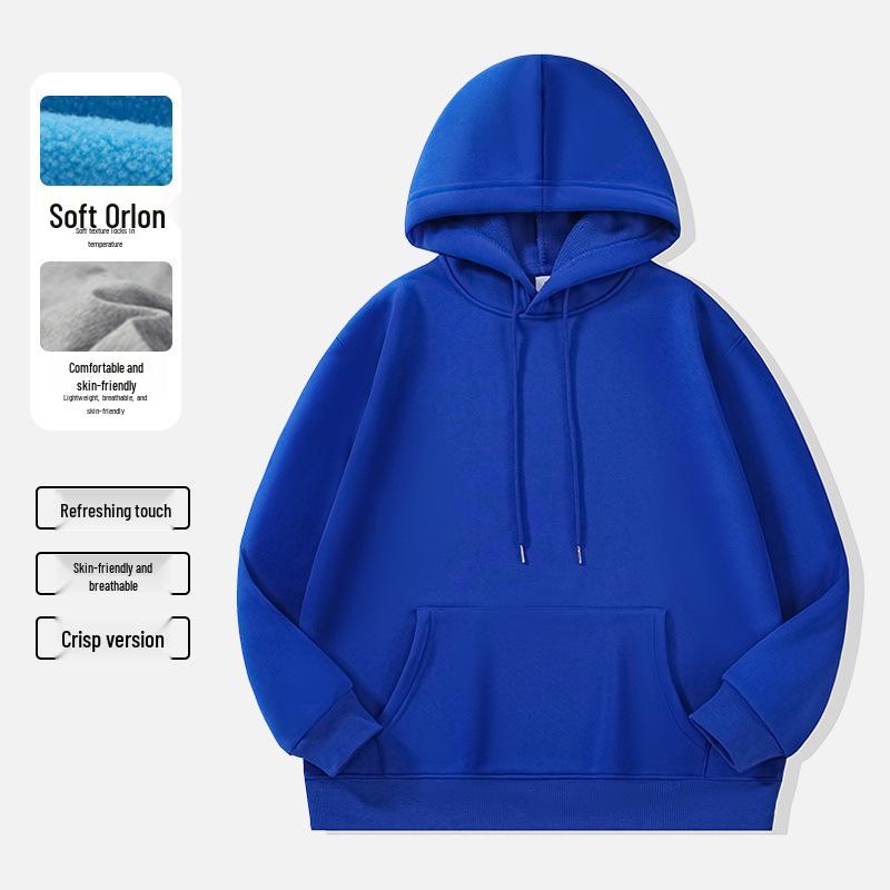 Men s Fleece-Lined Drop Shoulder Hoodie - Custom Corporate Winter Workwear 3XL