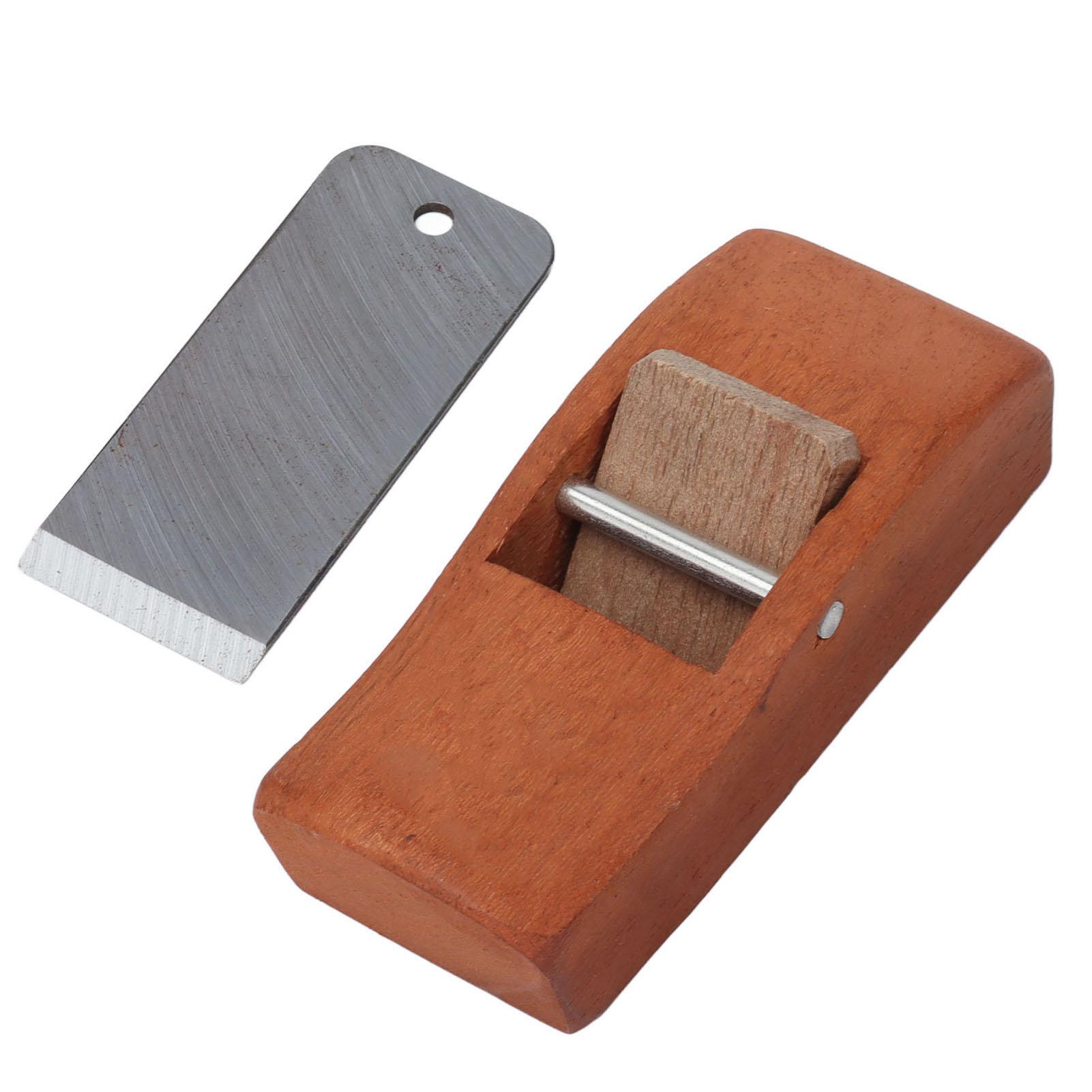 

Мини рубанок по дереву Блок из красного сандала Стальное лезвие Ручной строгальный станок для обрезки и снятия заусенцев