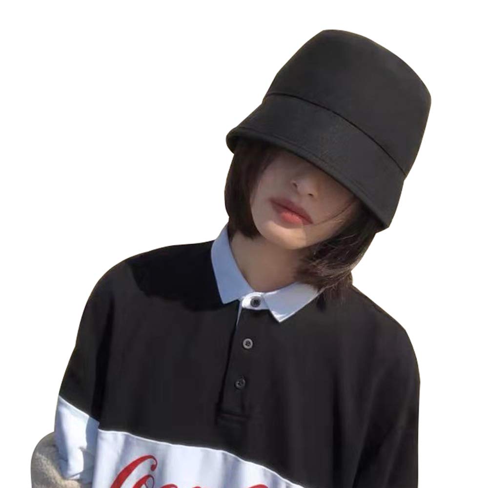 Croogo Soft Sun Bucket Slimming Wide Sun and UV Travel Heatstroke UV UV and Classic Ring Bucket Hat, Hat, Hat, Fisherman's Hat, Cap, Face, Brim, Rain,